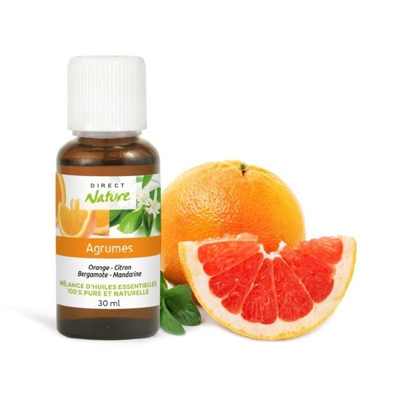 Huile essentielle d'orange sanguine eco-certifiée - Aromathérapie Zen