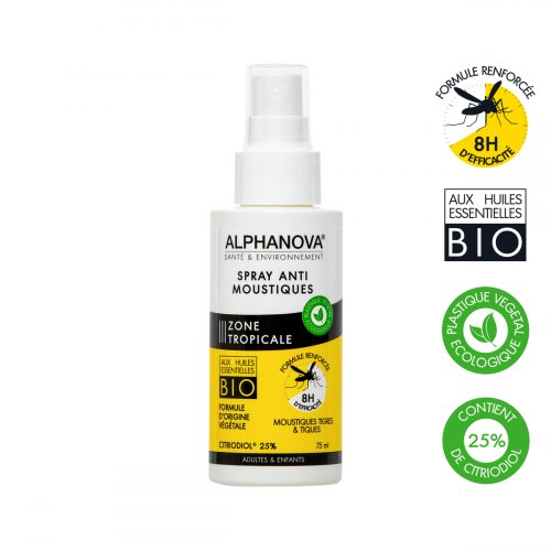Spray Anti-moustiques - Zones Tropicales - 75 ml