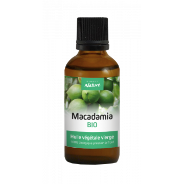 Huile Végétale Vierge Bio - Macadamia - 50 ml
