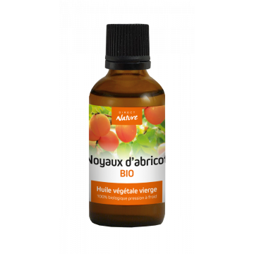 Huile Végétale Vierge Bio - Noyau d'Abricot - 50 ml