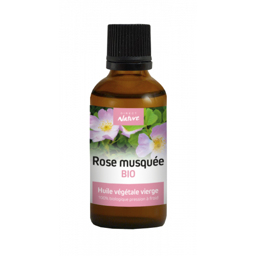 Huile Végétale Vierge Bio - Rose Musquée - 50 ml