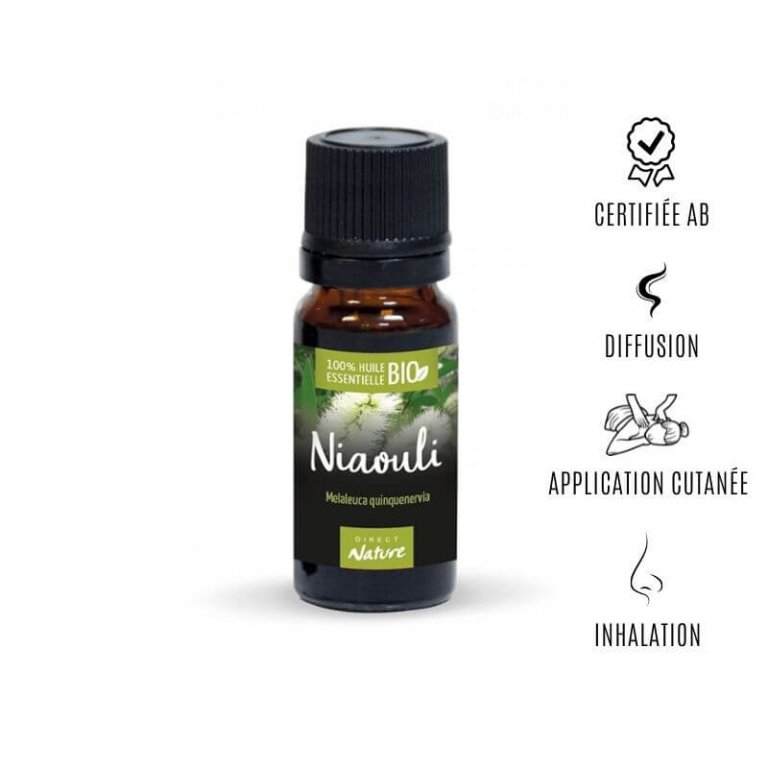Huile Essentielle de Niaouli BIO, Aromathérapie