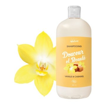 shampoing-bio-douceur-beauté-vanille-et-caramel-500ml