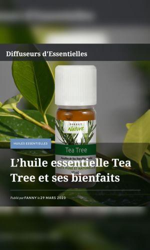 Article : L'huile essentielle Tea Tree et ses bienfaits