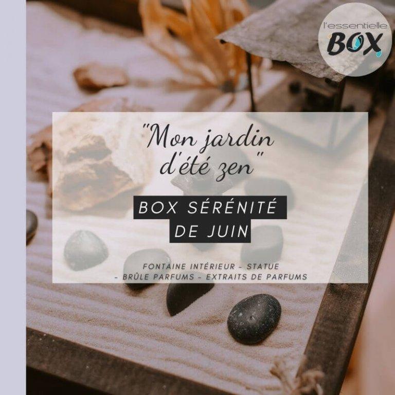 L'Essentielle Box - Mon jardin d'été zen