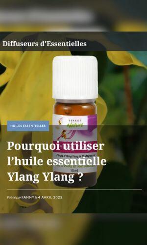 Article : Pourquoi utiliser l'huile essentielle Ylang Ylang